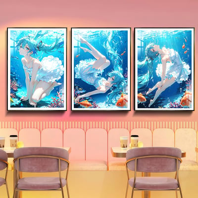 【預購】初音未來 深海秘境三聯 X 阿喵畫社3