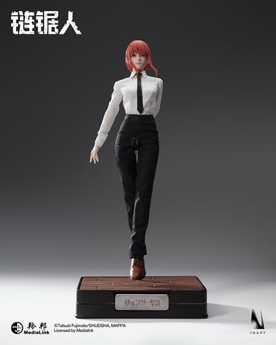 【售罄展示追加請私訊客服@toystationtw】《鏈鋸人》第一季 1/6收藏級可動人偶 真紀真 X INART4