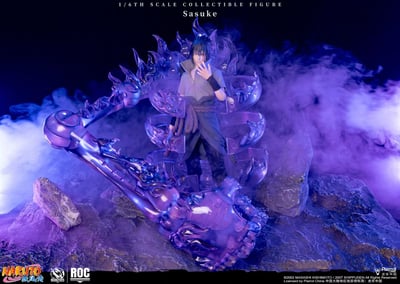 【預購】《火影忍者 疾風傳》1/6可動人偶 ROC-018 Sasuke宇智波佐助 X ROCKETTOYS2