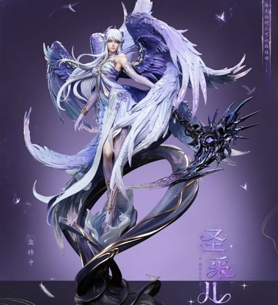 【預購】神印王座動畫 臻藏級雕像 聖采兒·神裝 X PIJI否極1