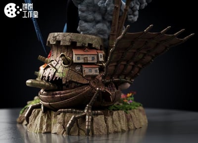 【補款】宮崎駿 霍爾的移動城堡 雙人組系列場景第八彈 霍爾&蘇菲 X 餅餅-Studio10