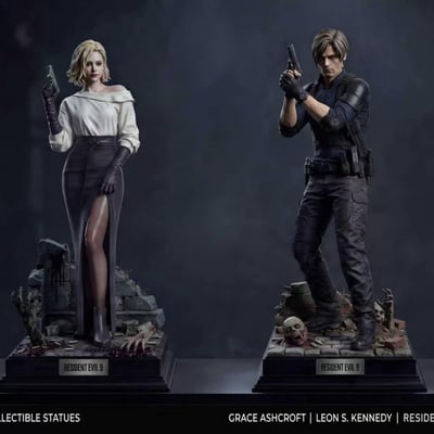 【預購】生化危機 RE9 安魂曲 格蕾絲&里昂 X Aries Force白羊座1