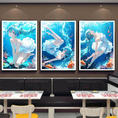【預購】初音未來 深海秘境三聯 X 阿喵畫社4
