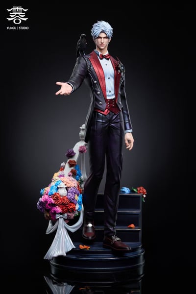 【售罄展示追加請私訊客服@toystationtw】 乙女向私人定制雕像 「花嫁烏鴉哥」X 雲谷工作室1