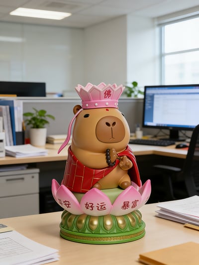 【預購】卡皮巴拉唐僧 X Home御宅6