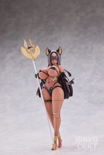 【售罄展示追加請私訊客服@toystationtw】異世界繪卷 可動本體 埃及女神 X BISHOUCRAFT17