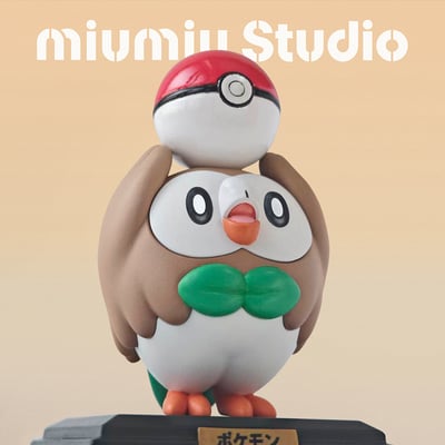 【預購】寶可夢 木木梟 30th 第三彈 X miumiu Studio（夢幻工作室）2