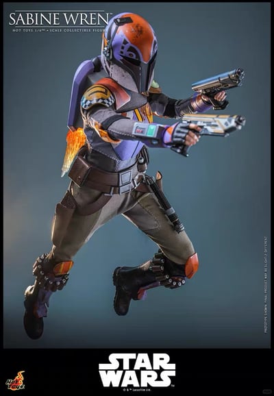 【預購】《星球大戰：義軍崛起》可動 莎賓·雷恩&埃茲拉·布里傑 X HOTTOYS(HT)6