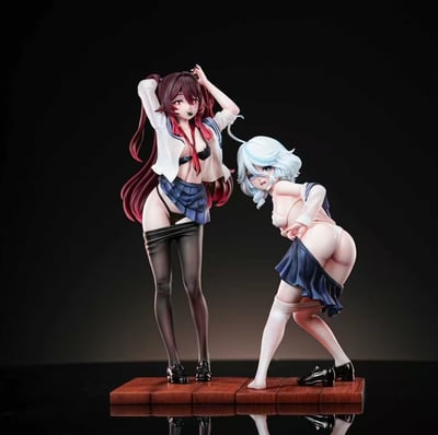 【售罄展示追加請私訊客服@toystationtw】藏品檔案 校服系列私定珍藏 弄鬼女孩（小胡同學）X New Age-Studio1