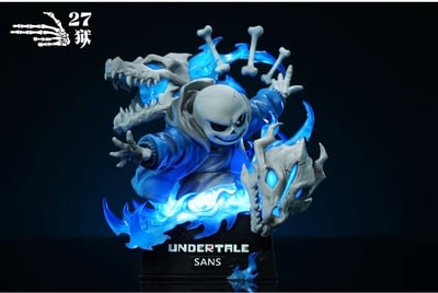 【預購】空洞騎士  undertale 傳說之下 sans半身像 X 27獄3