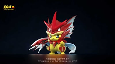 【預購】寶可夢 mega暴鯉龍皮卡丘 X ECHO皮卡丘模型鋪子（皮模鋪）8