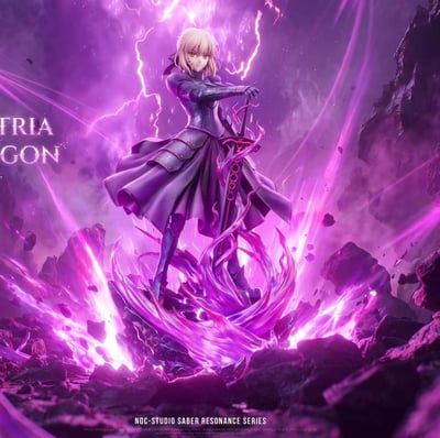 【預購】Fate 女雕系列 Saber黑呆 X Noc-Studio1