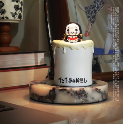 【預購】宮崎駿 潮玩系列第二彈 無臉男香薰蠟燭 X RS工作室1