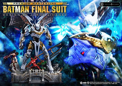 【預購】正義聯盟（漫畫版）蝙蝠俠終極戰甲 X Prime 1 Statue2