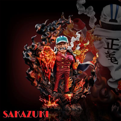 【預購】海賊王 AR系列 第一彈 赤犬 薩卡斯基 X A+研究所1