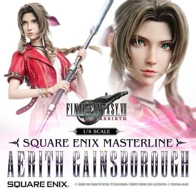 【售罄展示追加請私訊客服@toystationtw】《最終幻想 VII REBIRTH》–愛麗絲 X SQUARE ENIX MASTERLINE1