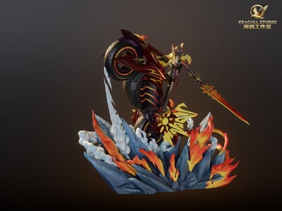 【預購】原神 場景雕像第一彈 火神瑪薇卡 X SEAGULL海鷗4