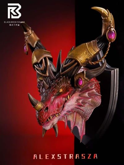 【預購】魔獸世界 私定系列 五色守護巨龍冰箱貼 X BRS黑石5