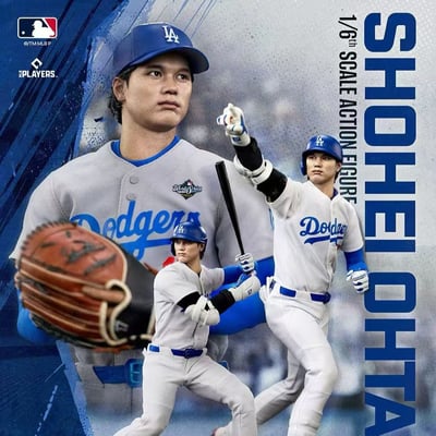 【預購】美國職棒大聯盟 可動人偶 大谷翔平 X BLITZWAY+McFarlane Toys1