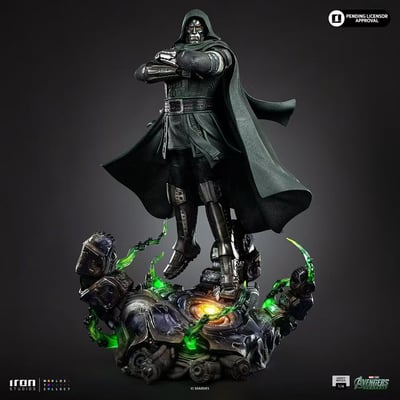 【售罄展示追加請私訊客服@toystationtw】Marvel漫威 Doctor Doom 毀滅博士 MARCAS143226-14 X Iron-Studio4