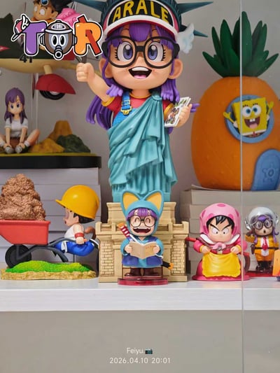 【售罄展示追加請私訊客服@toystationtw】怪博士與機器娃娃 阿拉蕾系列011 捧書阿拉蕾 X TOR-Studio5