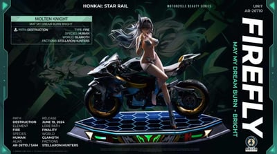 【預購】崩壞星穹鐵道《流螢‑暗夜馳螢》X 星原工作室9