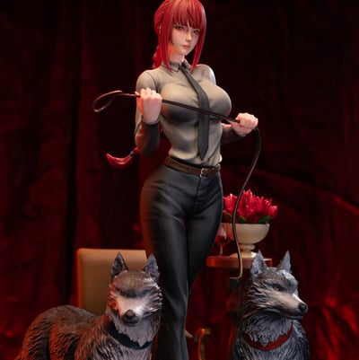 【預購】鏈鋸人 至臻系列雙頭雕第一彈 瑪奇瑪 X PolarBear-Studio1