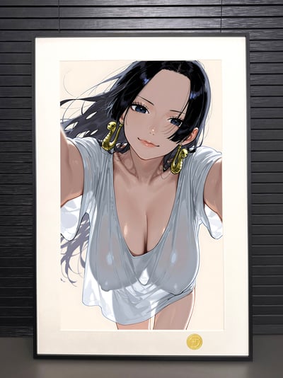 【預購】海賊王《女友漢考克》動漫裝飾畫 X H2工作室3