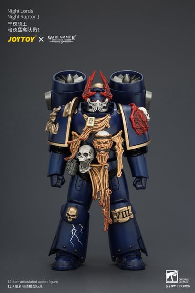 【預購】午夜領主 暗夜猛禽隊員1 JT04698 X JOYTOY8