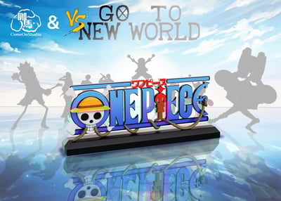 【預購】海賊王 立牌 X VS+咖馬4