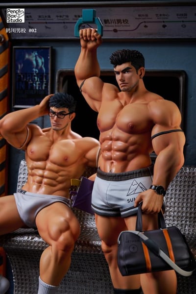 【預購】鶴川男校2 師乘專列 數學導師莫謙&體育導師林望 X Pencil Box鉛筆盒10