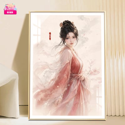 【預購】國色天香 慕沛靈 8K主題超清裝飾畫 X 阿喵畫社1