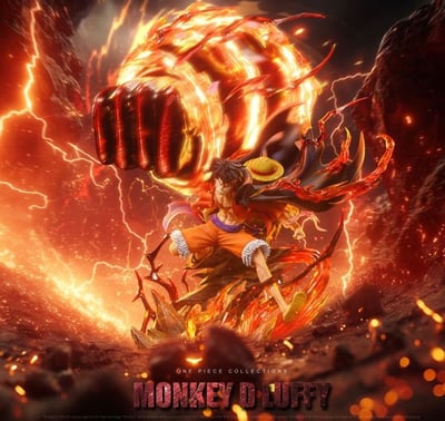 【現貨秒發】海賊王 全形態共鳴第四彈 雙版本 三檔業火魯夫 X LZ-Studio1