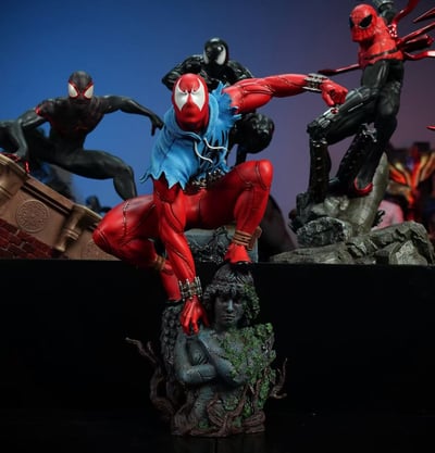 【預購】Marvel漫威 蜘蛛人 多元宇宙系列 猩紅蜘蛛人 X 3109工作室1