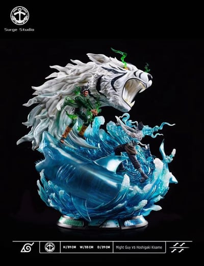 【現貨秒發】火影忍者 真男人之戰 凱vs鬼鮫 X 巨浪模玩2