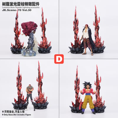 【售罄展示追加請私訊客服@toystationtw】樹脂發光雷柱特效配件 ( 不含人物 ) X JacksDo15