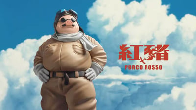 【售罄展示追加請私訊客服@toystationtw】宮崎駿 人物圖鑒之《紅豬波魯克》X 龍喵工作室2