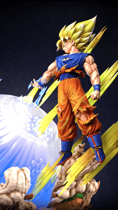 【預購】七龍珠Z 決勝元氣彈 孫悟空vs幼年布歐 X KD Collectibles17