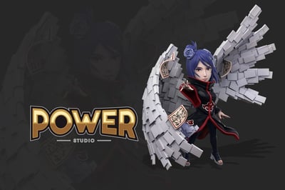 【代購】火影忍者 戰鬥曉001&小南 X Power-Studio3