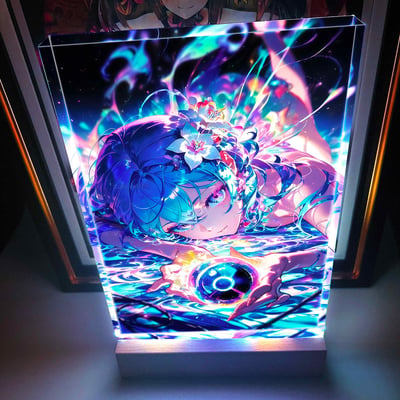 【預購】守岸人 2cm超厚大號特效發光手辦架展示磚 綻放 X 阿喵畫社1