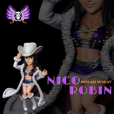 【預購】海賊王 巴洛克工作社第四彈 妮可·羅賓 X A+研究所1