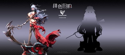 【預購】《緋色回響》系列雕像第一彈 雙版本 黛莫妮卡 X TES 正版授權12