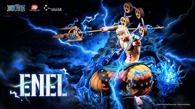 【預購】海賊王 雷神收藏級雕像《ENEL》X 光年工作室 正版授權3