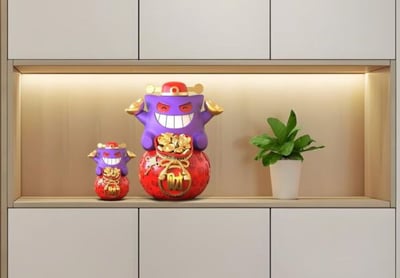 【現貨秒發】寶可夢 招財耿鬼 X 跳跳堂6