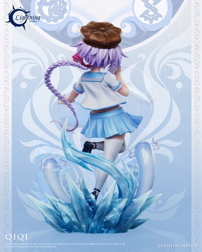 【售罄展示追加請私訊客服@toystationtw】原神 雙版本 殭屍女孩（七七）X Lightning光芒11