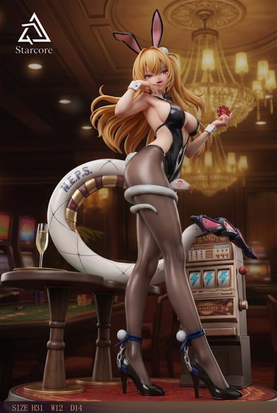 【預購】絕區零 兔女郎系列第一彈  賭場發牌的希希芙 X Starcore工作室5