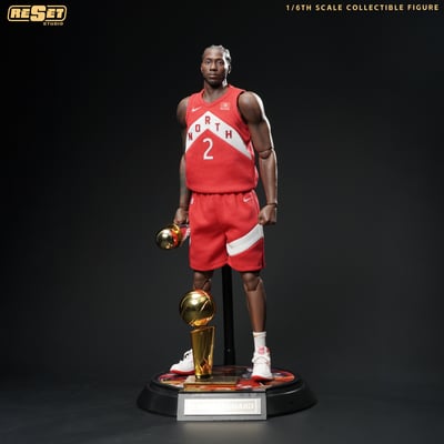 【預購】NBA 1/6收藏級可動人偶套裝 RS猛龍奪冠倫納德 X Reset-Studio3