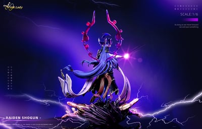 【預購】原神 雷電 X Pink Lady工作室4