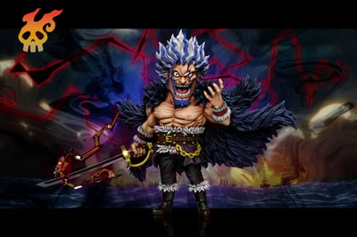 【預購】海賊王 洛克斯海賊團第一彈 洛克斯·D·吉貝克 X A+研究所2