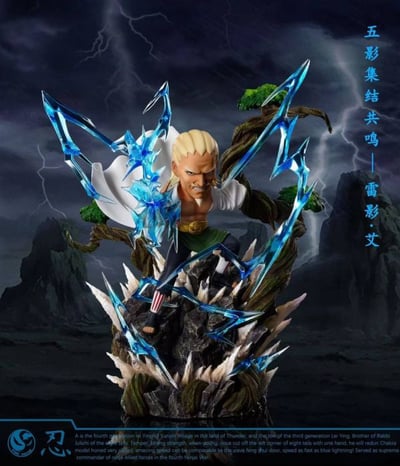 【現貨秒發】火影忍者 五影對戰宇智波斑共鳴系列002 雷影-艾​ X ST訂製1